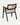 Fauteuil avec dossier Tróia en rotin noir