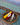 Pack de 4 bougies jaunes