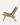 Fauteuil Capri en bois et fibre marine