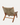 Fauteuil Capri en bois et fibre marine