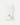 Serviette Libelinhas IEA, Blanc avec Vert