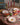 Set de Table Jasmim, Castanho avec Bordeaux