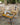 Set de Table Greta Antinódoas, Beige avec Noir