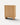 Sollievo sideboard in natural wood-effect melamine, 100 x 42 x 130 cm