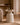 Mesa auxiliar Nuvola de MDF lacado, beige, 40 x 49 cm