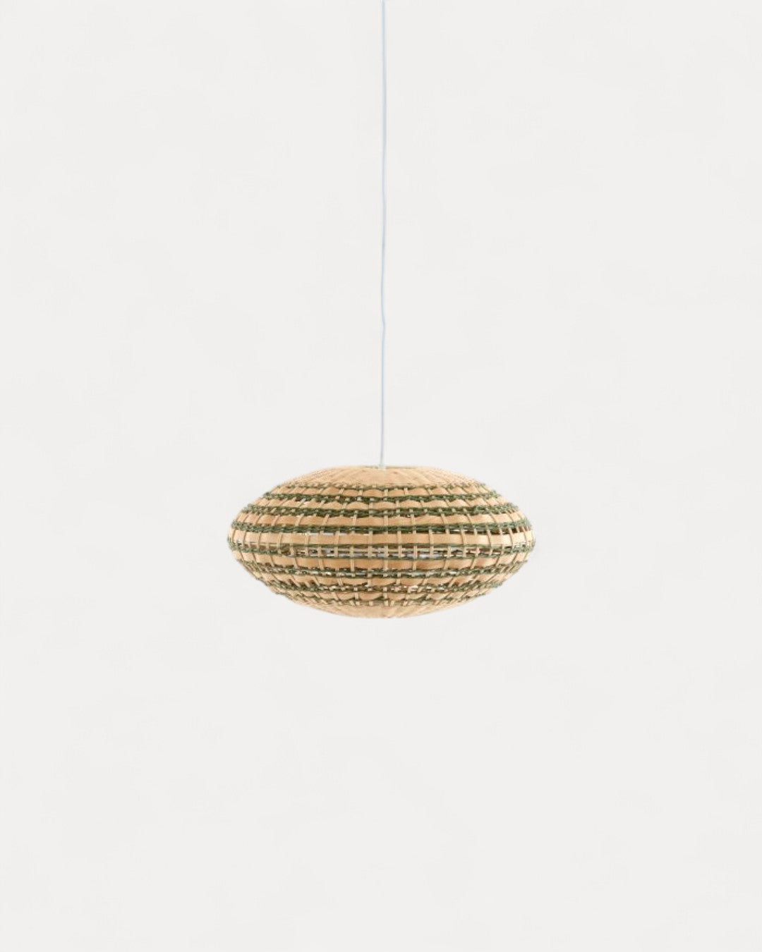 Arcos Ceiling Lamp in Green, Ø50 x 24 cm