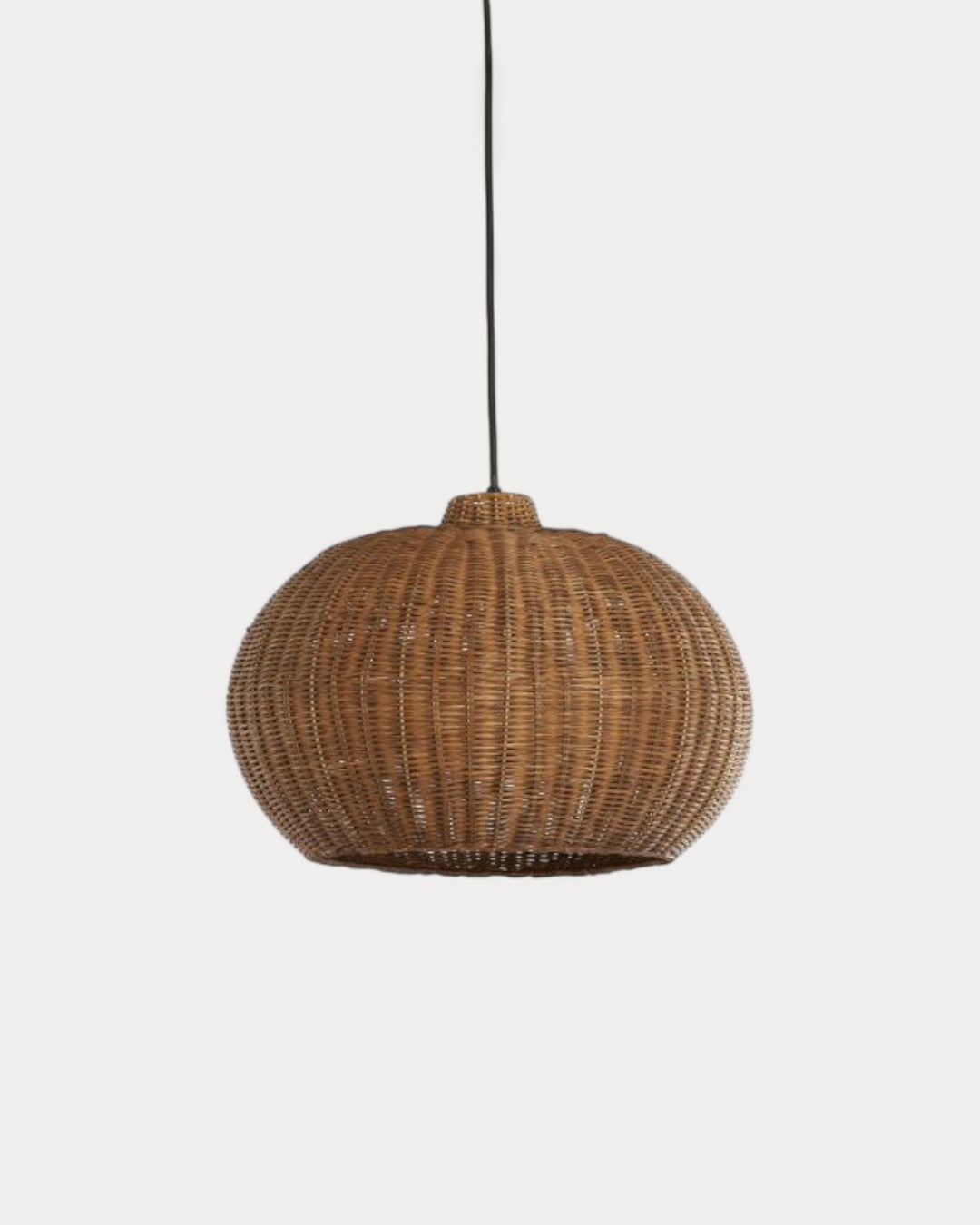 Ceiling Lamp Pipa in Wicker, Ø45 × 32 cm