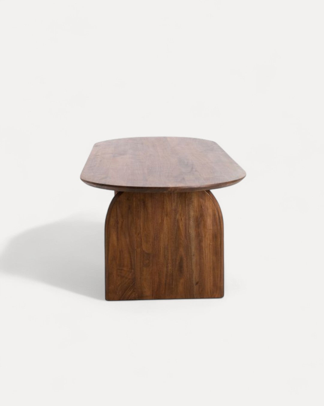 Lira Dining Table in Acacia Wood, 220 x 100 x 75 cm