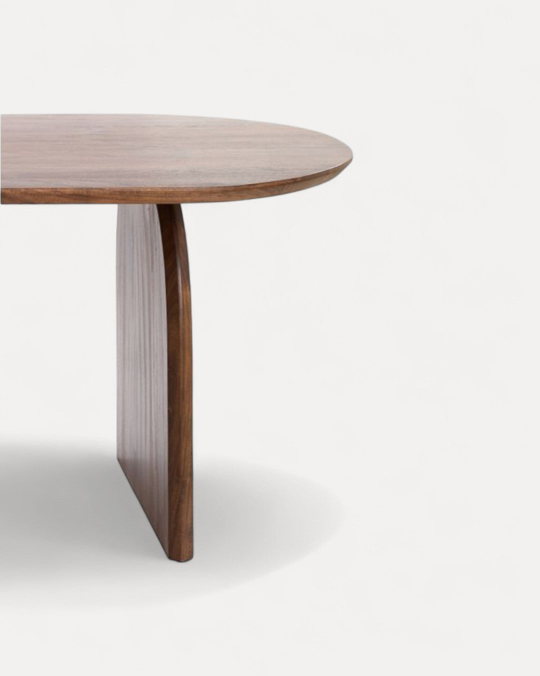 Lira Dining Table in Acacia Wood, 220 x 100 x 75 cm