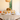 Nappe en lin/coton avec volant, blanche