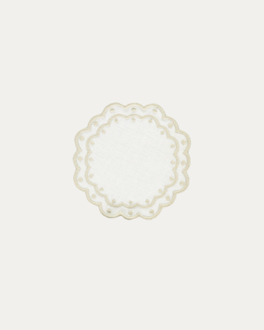 Dots Coaster, Beige