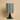 Lampe de Table Burano, Verte avec Rayures Vertes