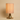 Lampe de Table Burano, Doré avec Rayures Bordeaux