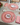 Navy Placemat, Salmon with Red