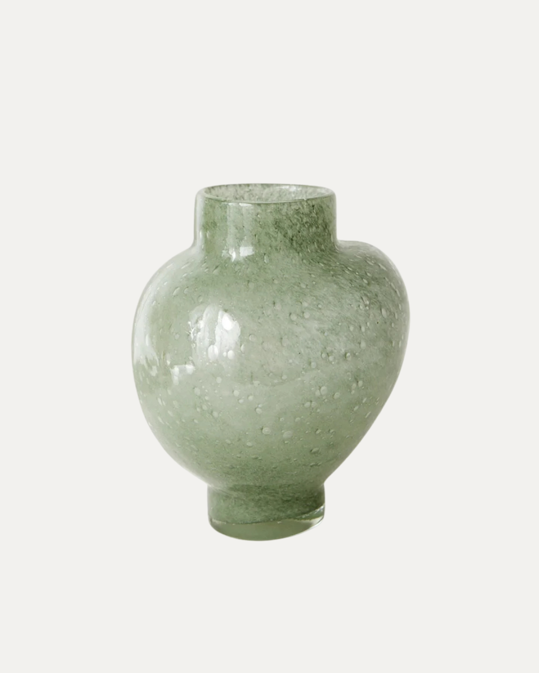 Verona Glass Jar, Green