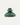 Castiçal em Terracota Reine 8 cm, Verde