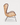 Velluto armchair in natural rattan and black iron, 75.5×81.5×103 cm