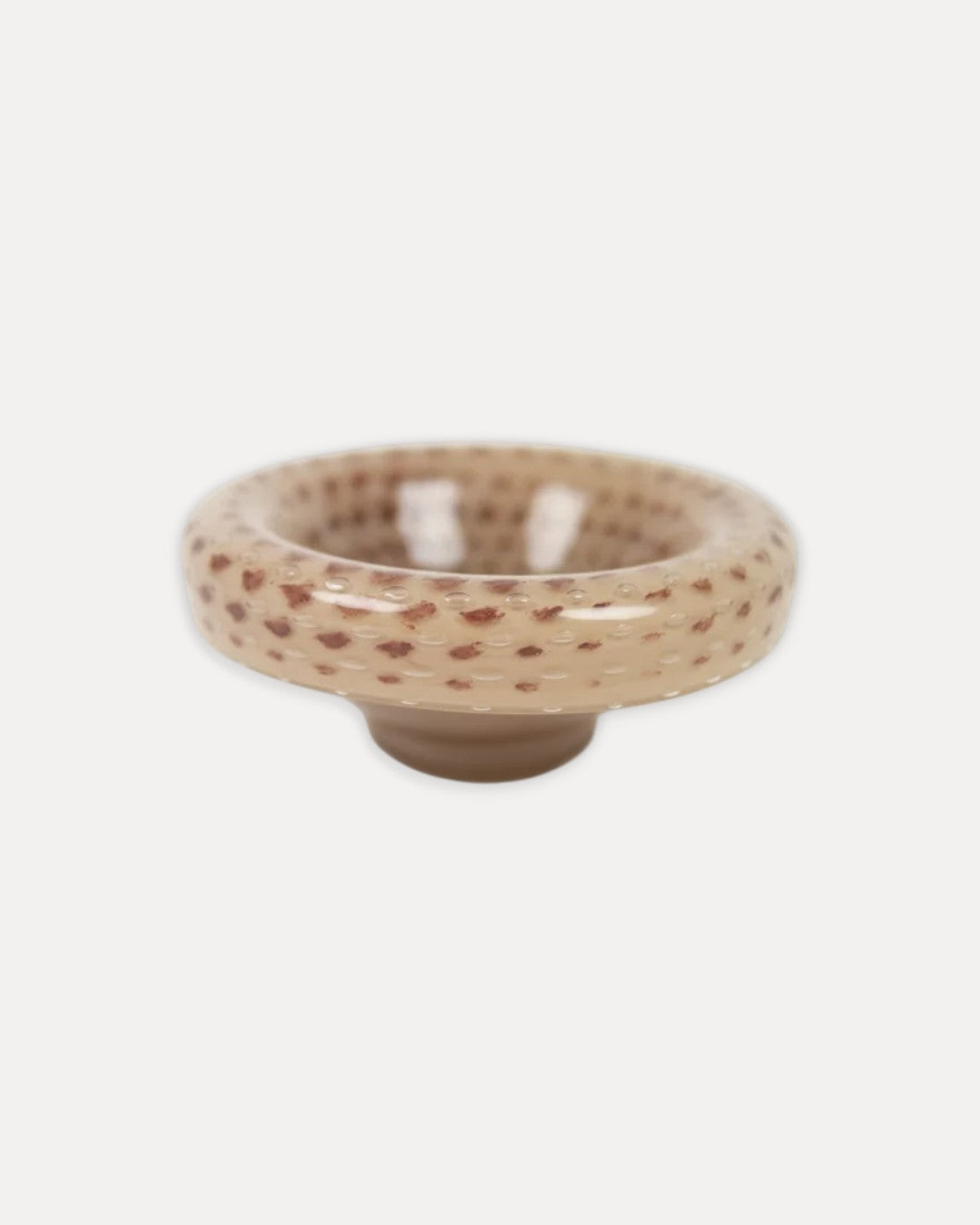 Coppa Nocciola in Vetro, Ø18,4 cm