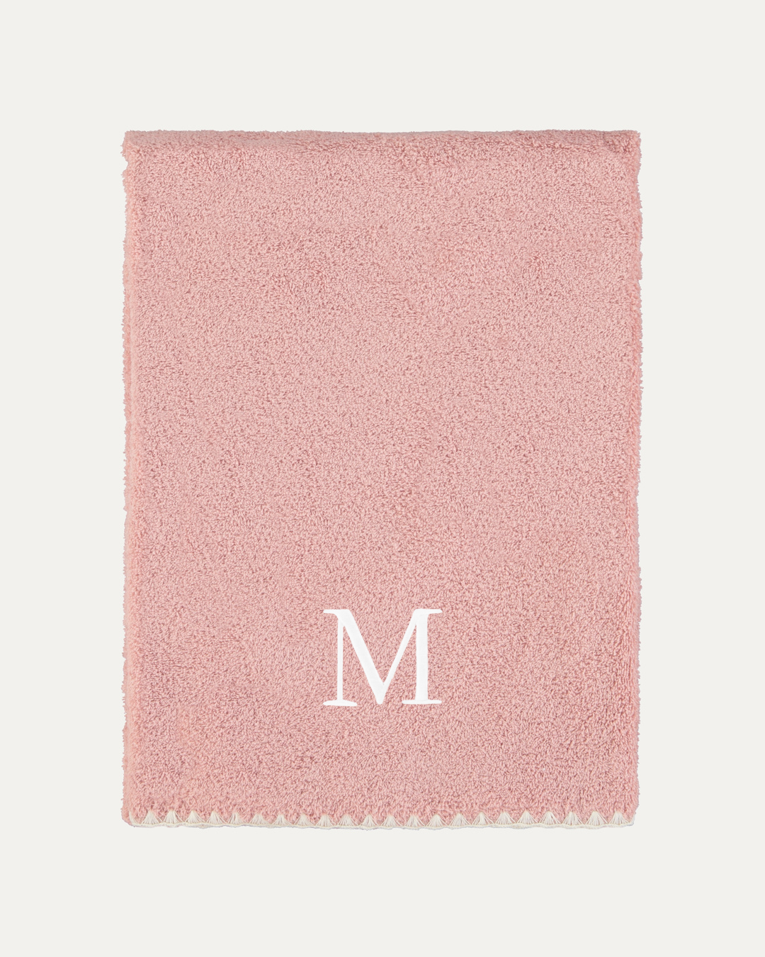 Customizable Concha Bath Towel, Pink