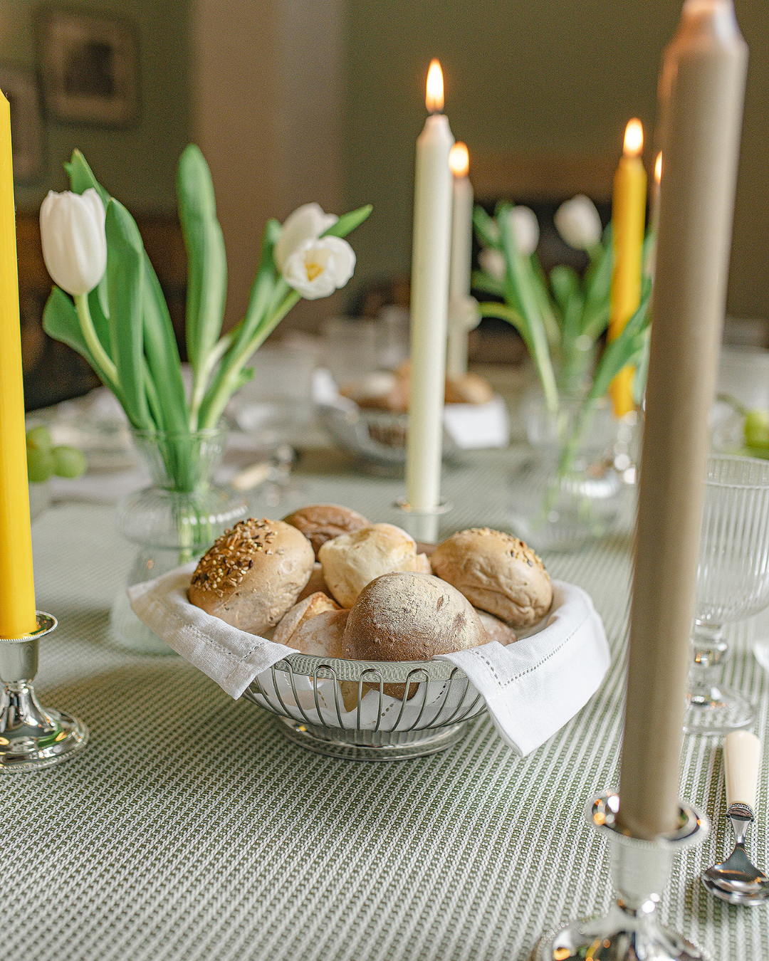 Oval Silver Fruit/Bread Basket