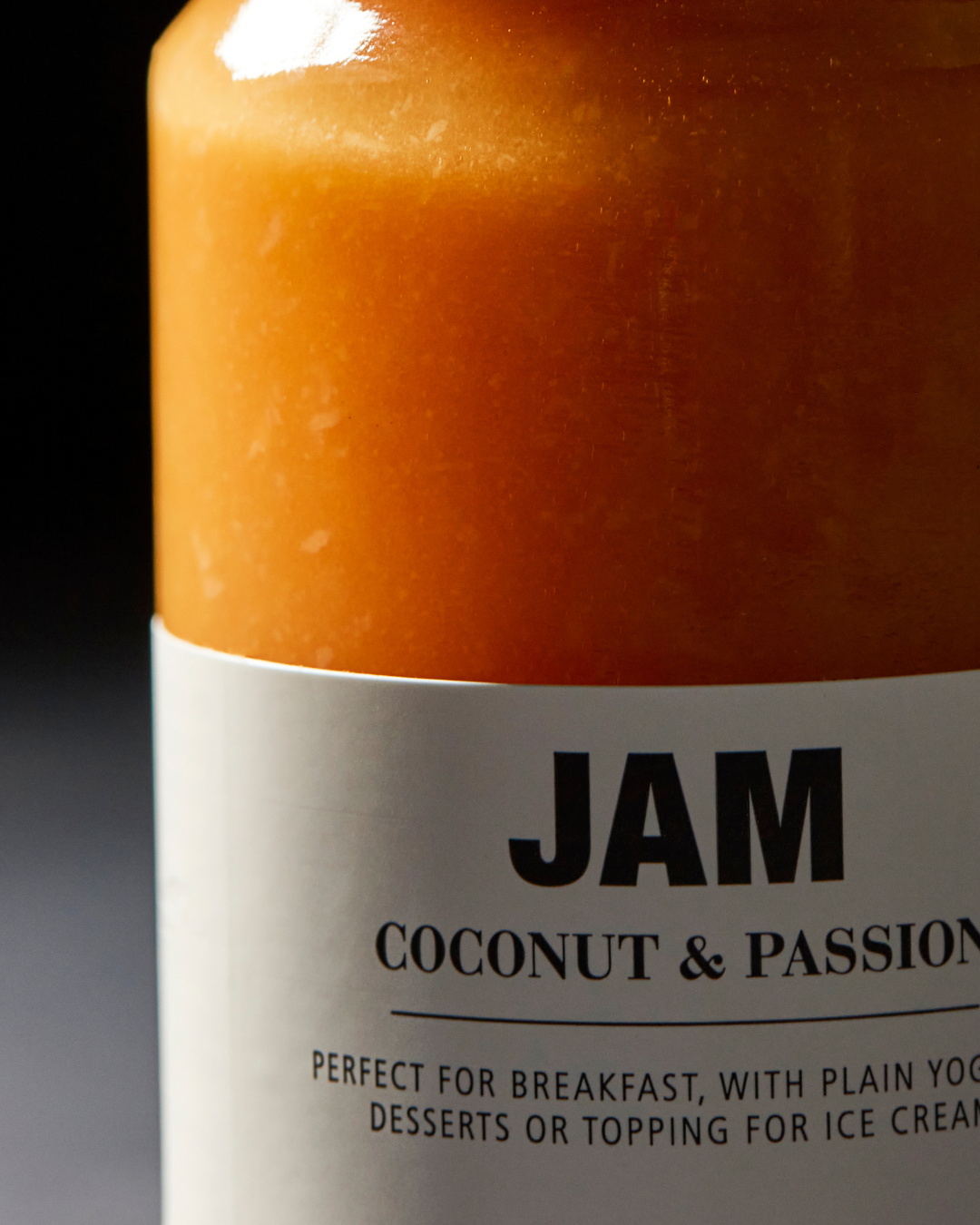 Coconut and Passion Fruit Jam - 240 gr