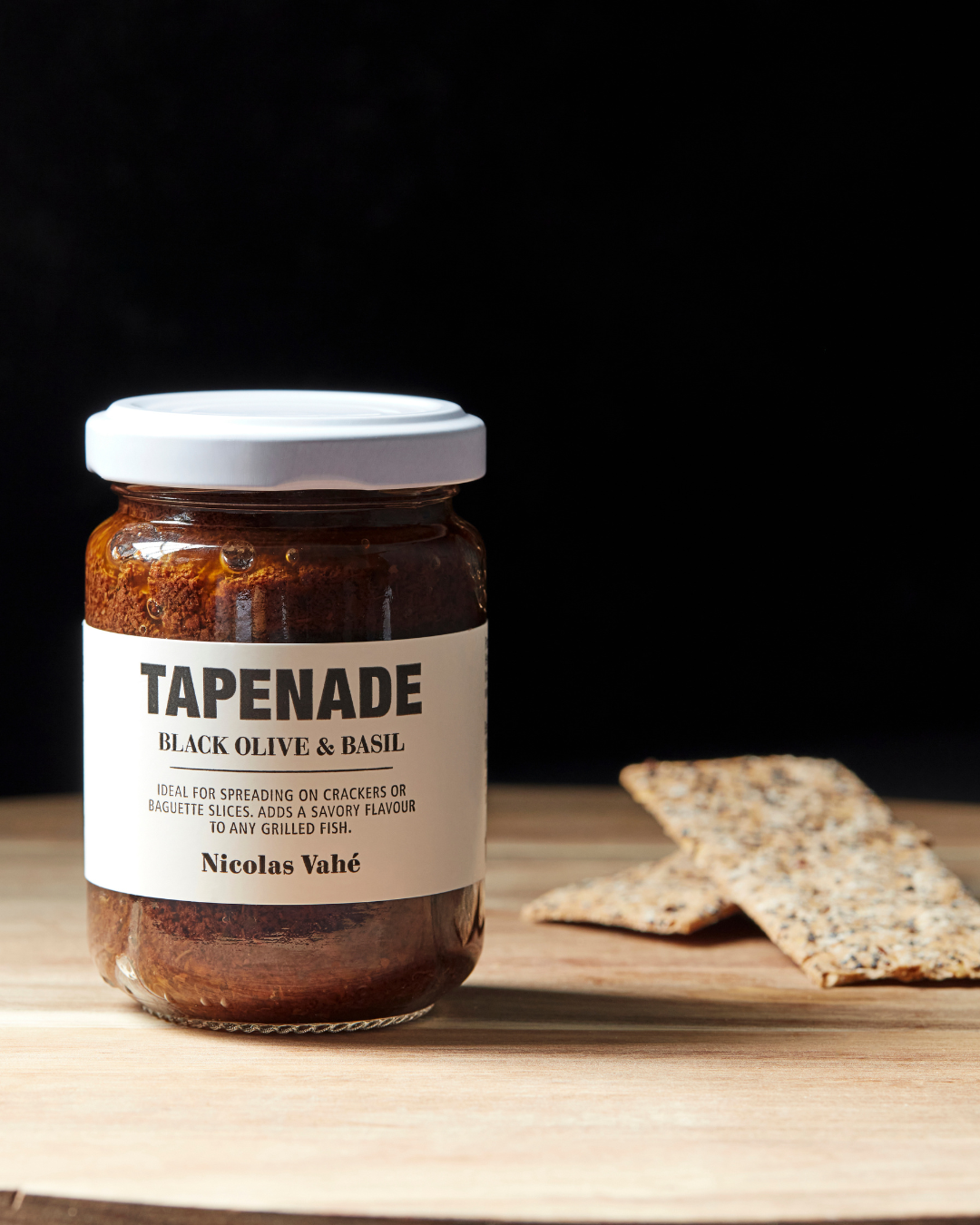 Black Olive and Basil Tapenade - 140g