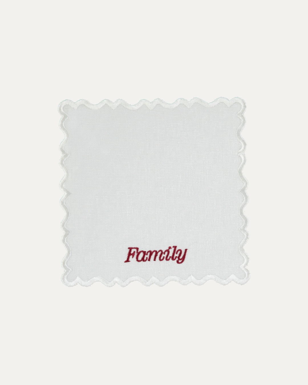 Family Wavy Cocktail Napkin