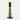 Vienna Candlestick in Green Glass, Large
