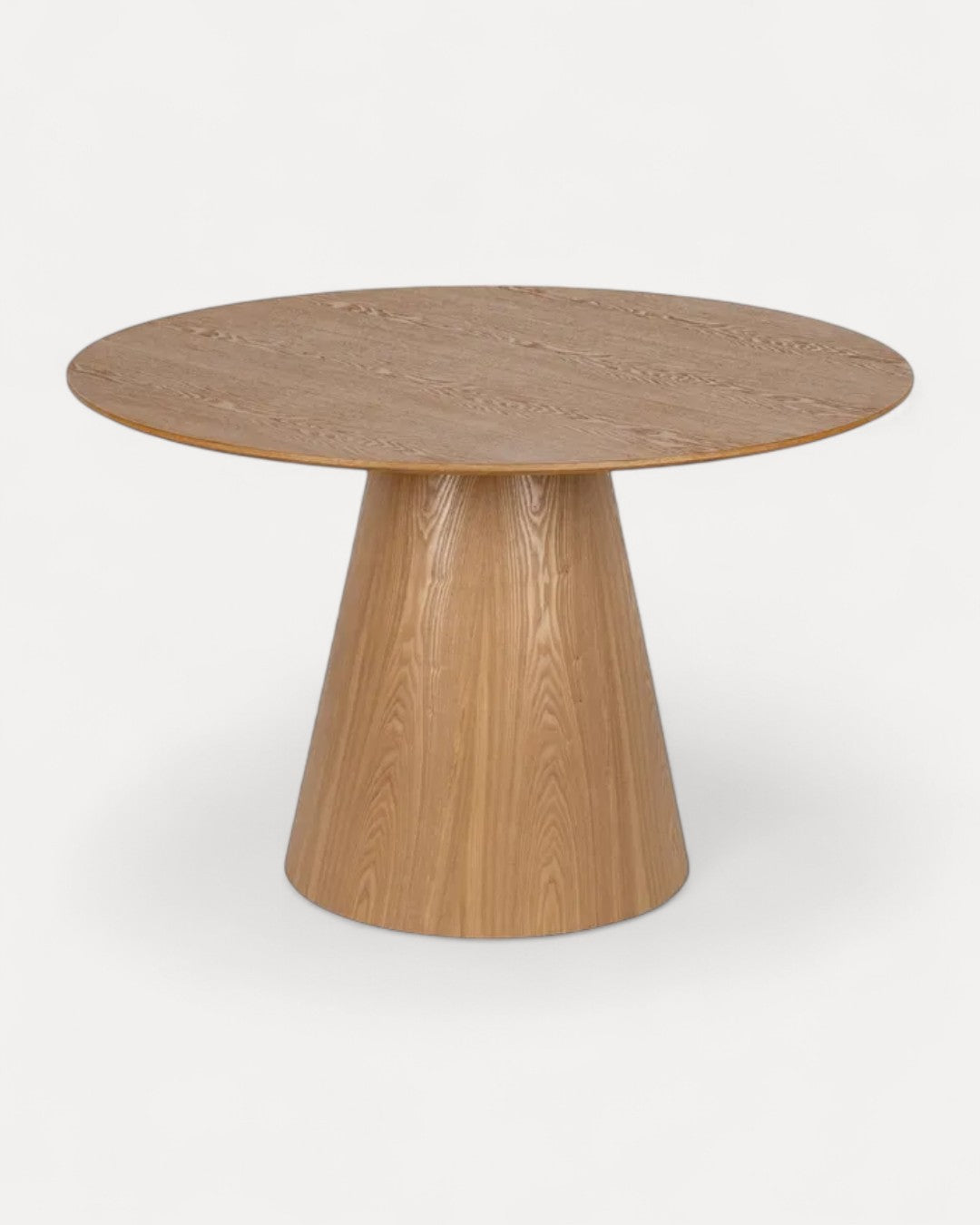 Mesa de jantar Ronda em laminado de madeira, 120 × 120 × 75 cm