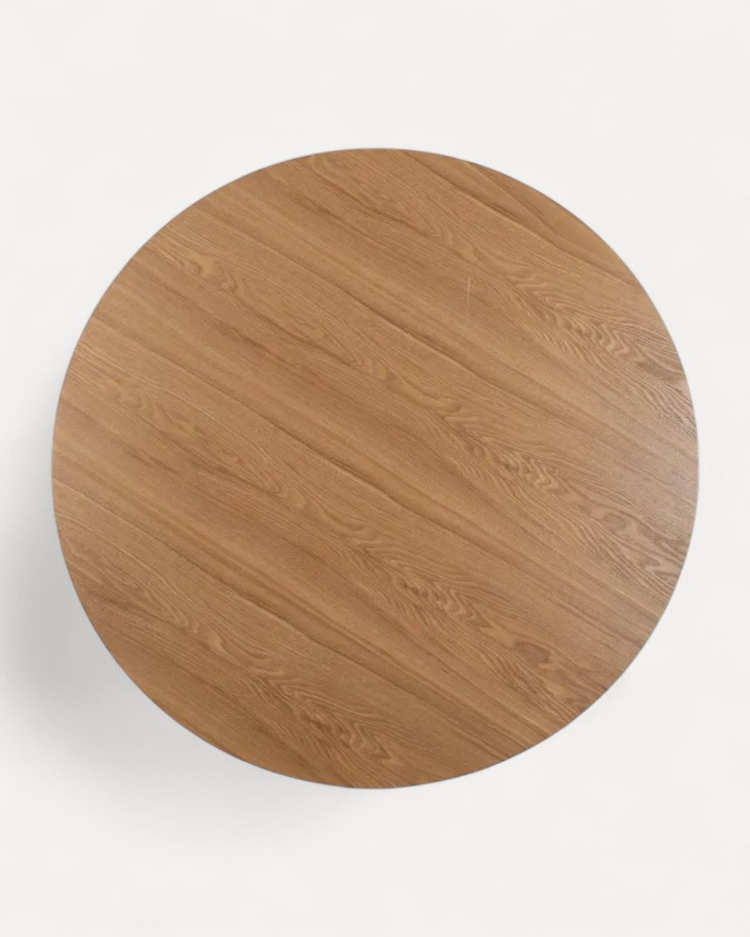 Mesa de jantar Ronda em laminado de madeira, 120 × 120 × 75 cm
