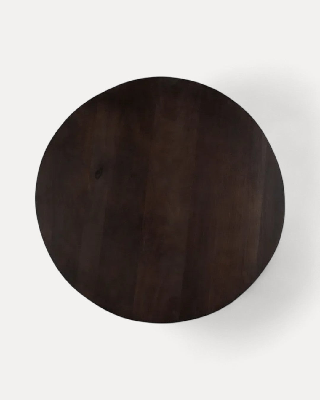 Mesa de centro Ceylon en madera de mango, 75 × 75 × 40 cm