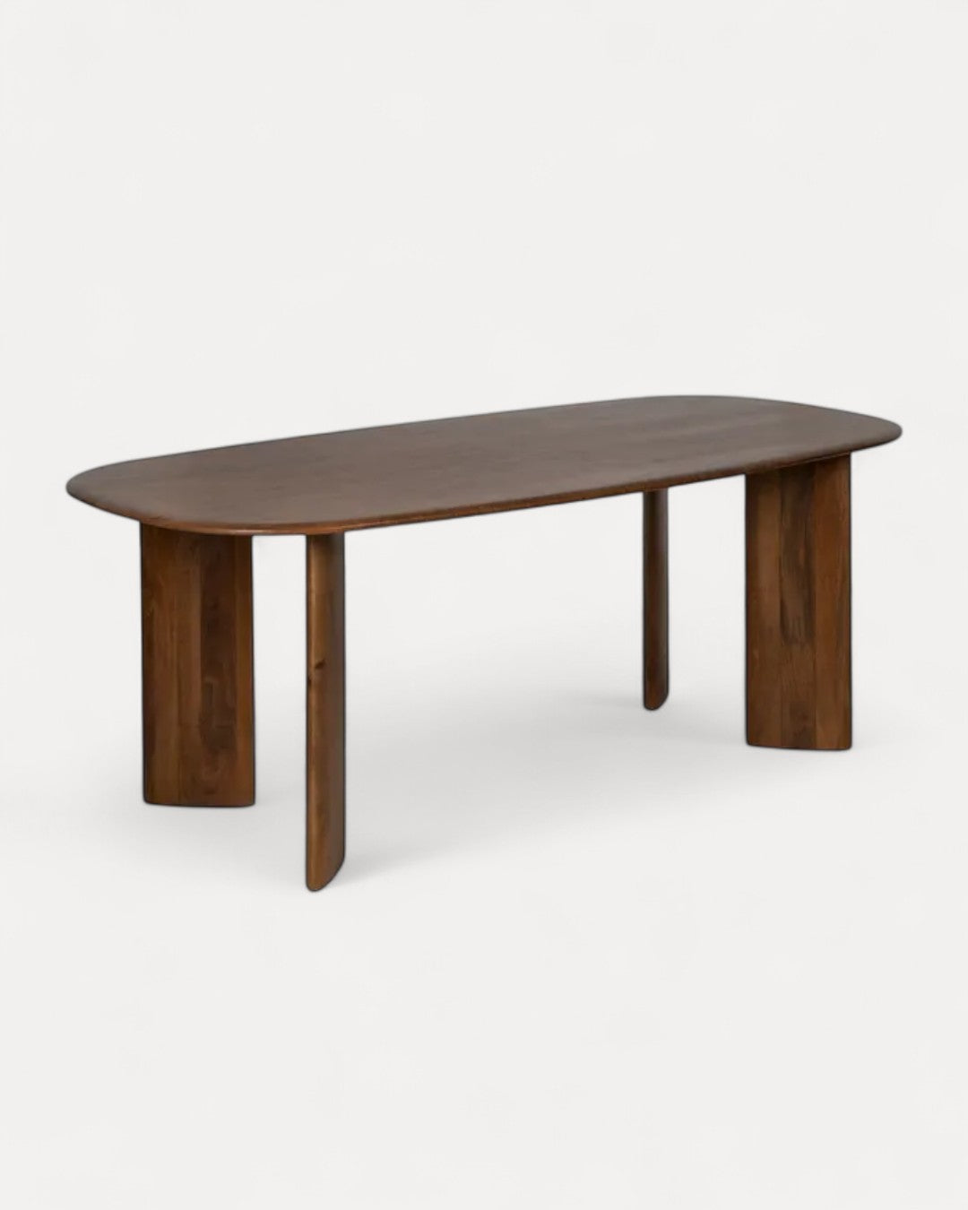 Mesa de jantar Freixo em madeira de manga, 200 x 100 x 76 cm