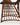 Poltrona Java em rattan entrançado castanho, 57 x 59 x 84 cm