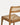 Cadeira Puglia em madeira de teca e rattan natural, 55 x 53 x 79,50 cm