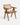 Cadeira Faro em madeira de teca e rattan natural, 56 x 59 x 76 cm