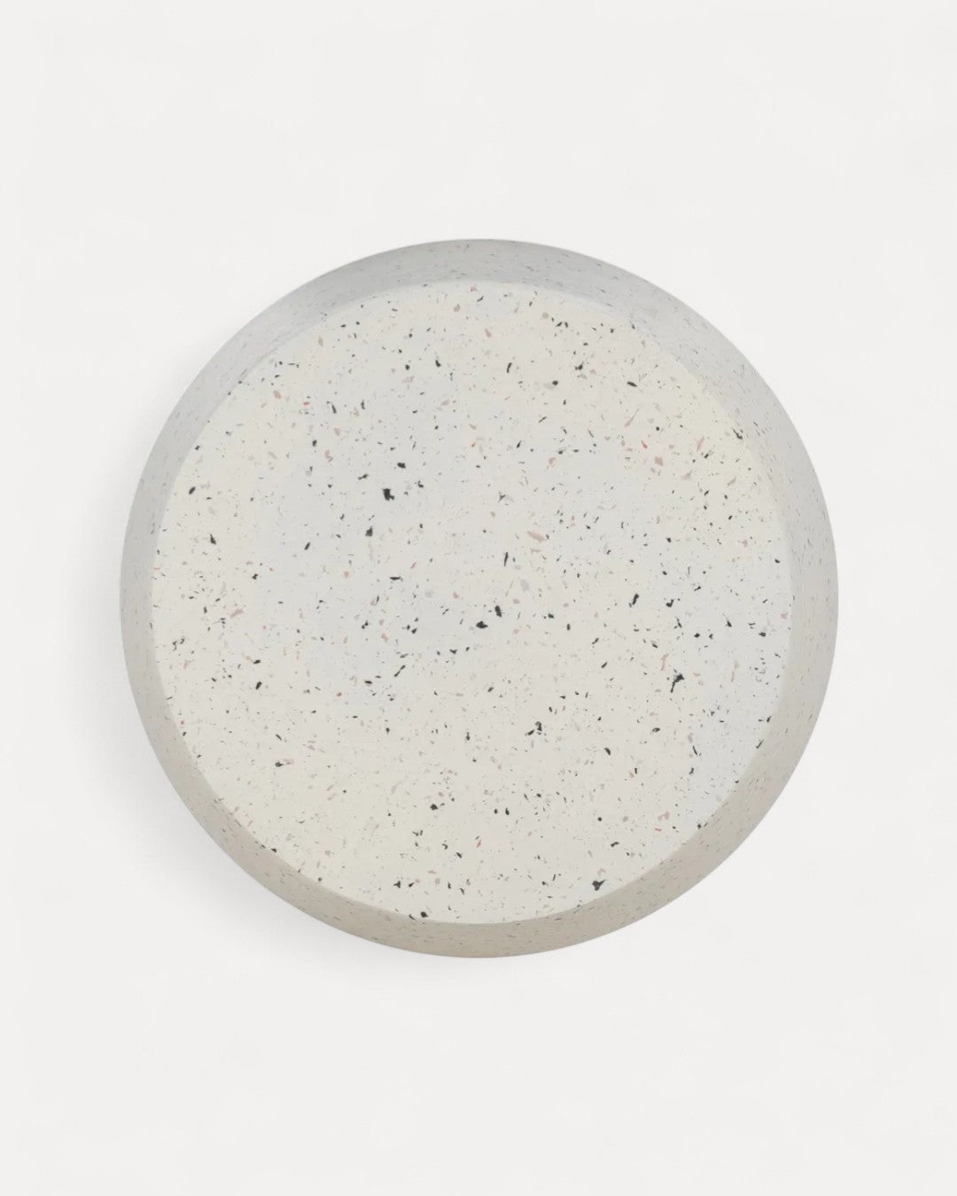 Mesa de apoio Évia em fibra de magnésio, 48×48×41 cm
