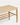 Matera bench in metal and rope, 100 x 35 x 46 cm