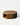 Table basse organique en bois de manguier, 84 x 85 x 32 cm