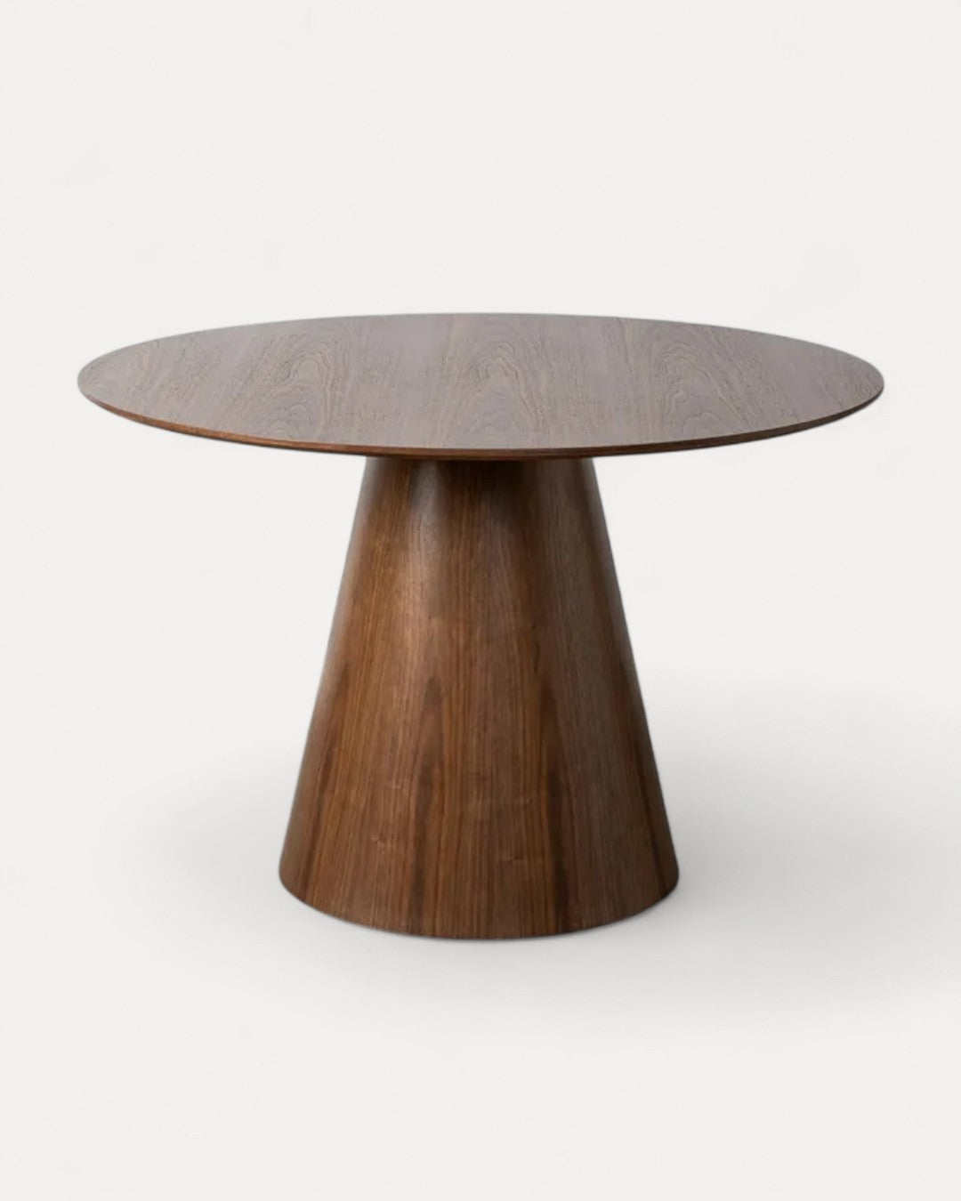 Ronda dining table in dark wood laminate, 120 x 120 x 75 cm