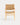 Modena chair in rubberwood and rope, 61 × 59 × 85 cm