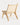 Coimbra armchair in ash wood and rope, 55 × 79 × 78 cm