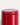 Mesa auxiliar Hem de MDF lacado, rojo, 40 x 40 x 43 cm