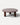 Mesa de centro Salvia em MDF lacado bordeaux, 90 x 90 x 36 cm