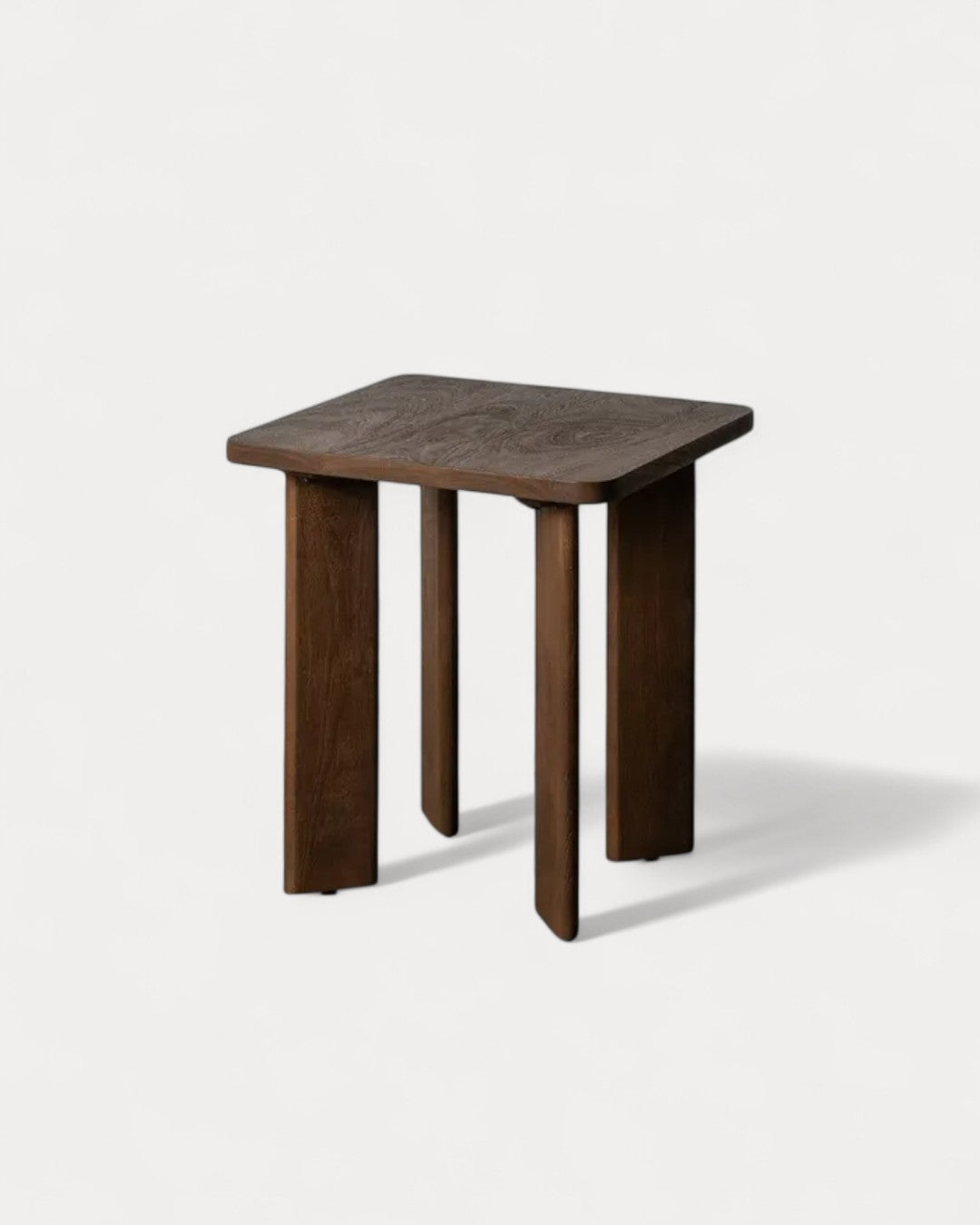 Numa Side Table in Mango Wood, 50 x 50 x 55 cm