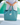 Blue Beach Tote Bag