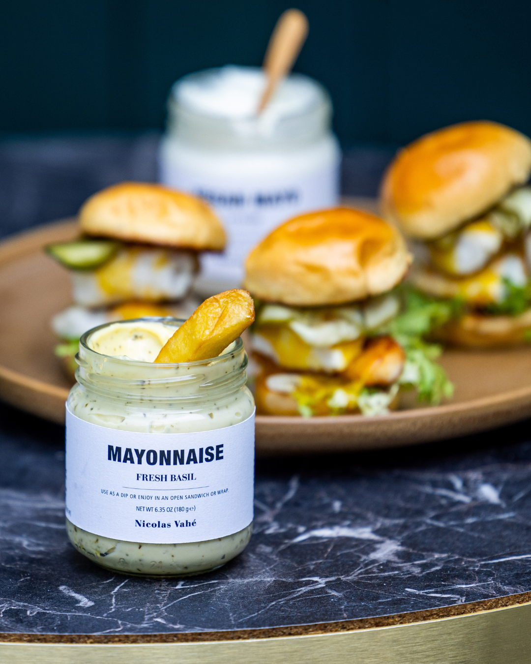 Mayonnaise with Fresh Basil - 180g