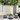 Nappe en lin/coton avec volant, blanche