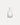 Carafe Jasmin en Verre, H : 14 cm