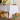 Nappe en lin/coton avec point ouvert blanche