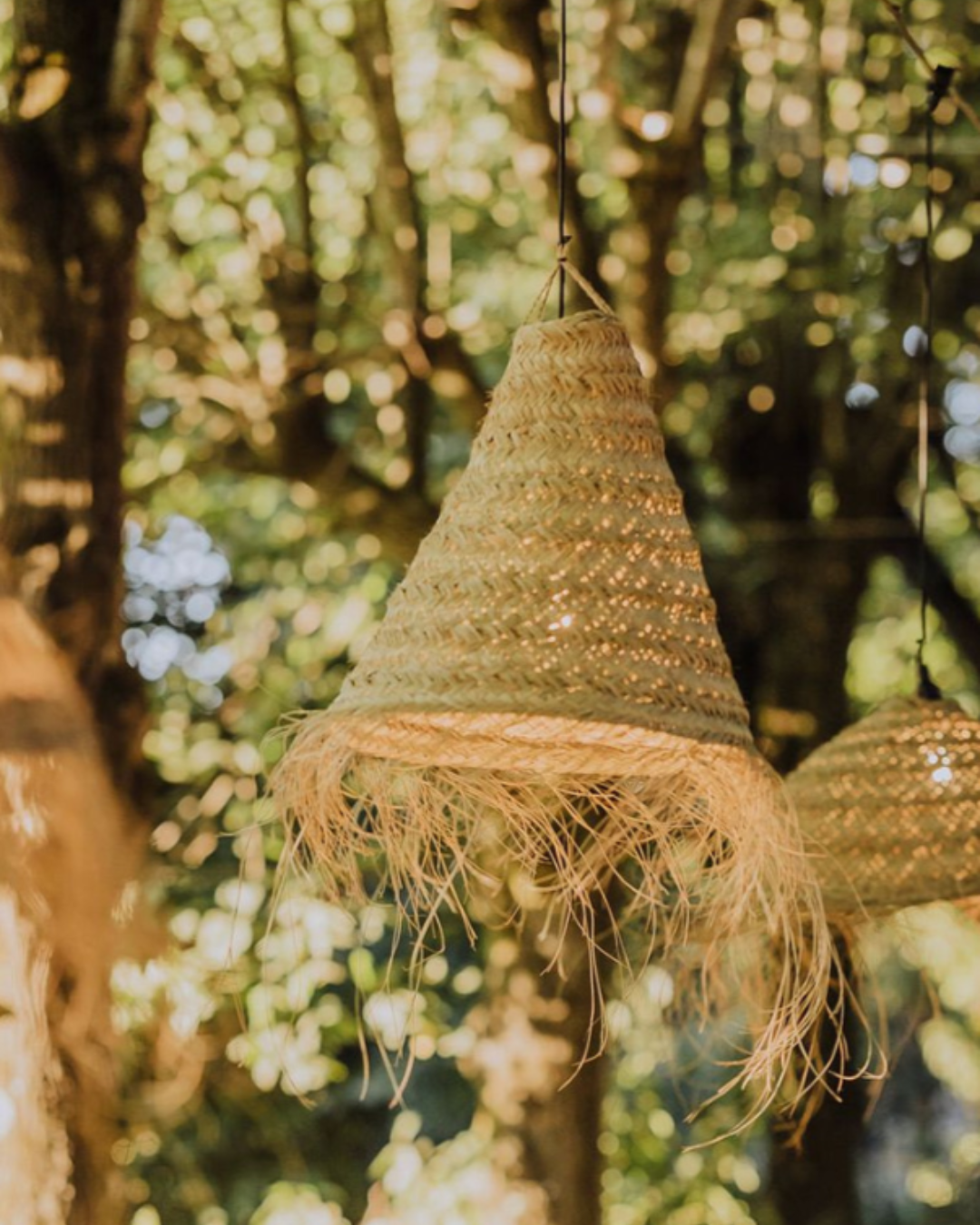 Formentera Straw Lamp